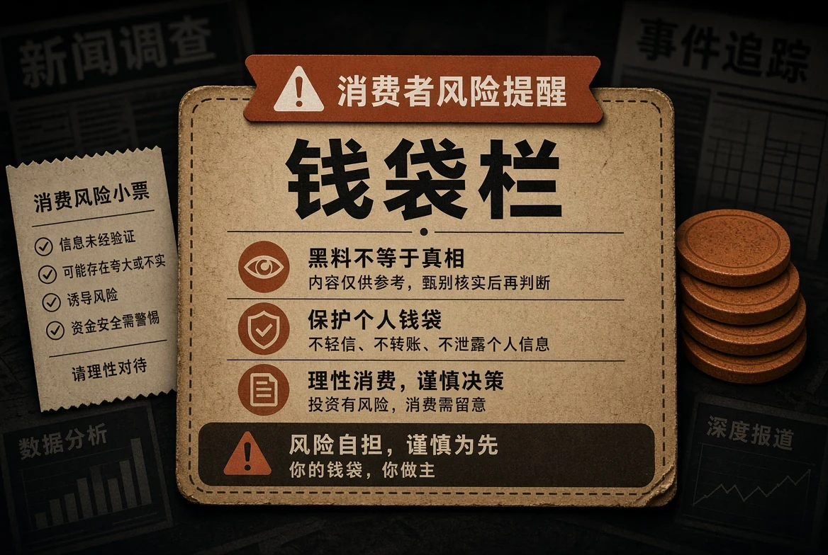 钱袋栏消费提醒